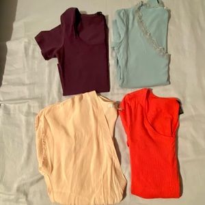 4/size Small Bodysuits. Various brands & colors